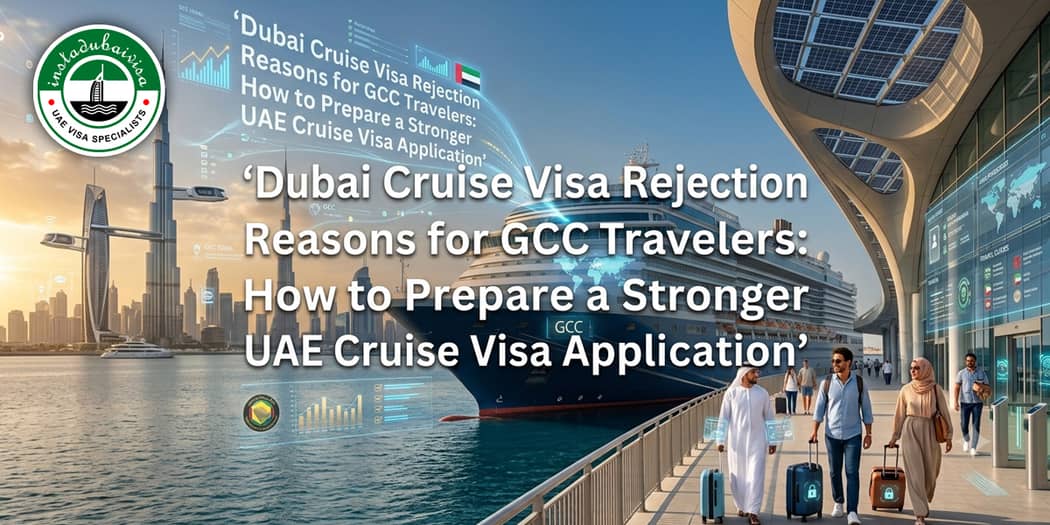 Dubai Cruise Visa Rejection Reasons for GCC Travelers: How to Prepare a Stronger UAE Cruise Visa Application